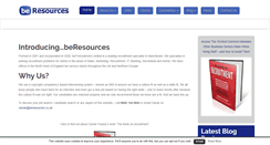 Desktop Screenshot of beresources.co.uk